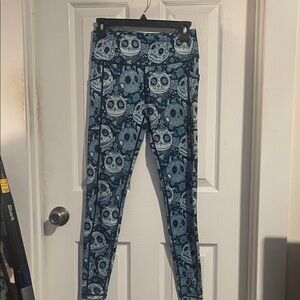 CVG Pumpkin Head full length Leggings